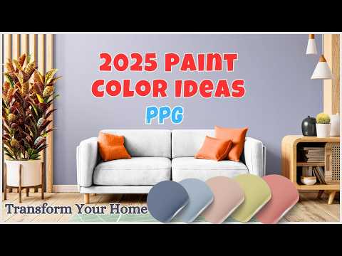 The Most Beautiful PPG Paint Colors for 2025 – You’ll Love These