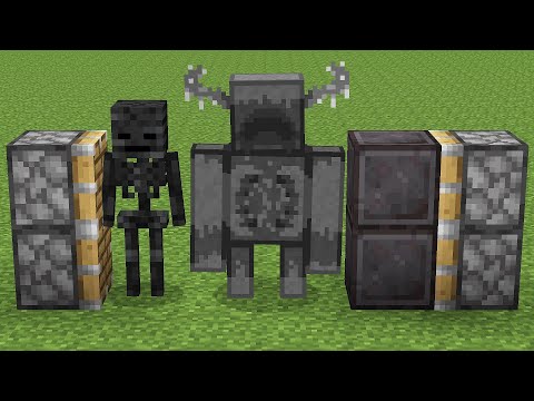 wither skeleton + netherite warden + netherite blocks = ?