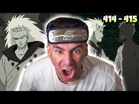 SIX PATHS MADARA!! Naruto Shippuden Reaction: Ep. 414, 415