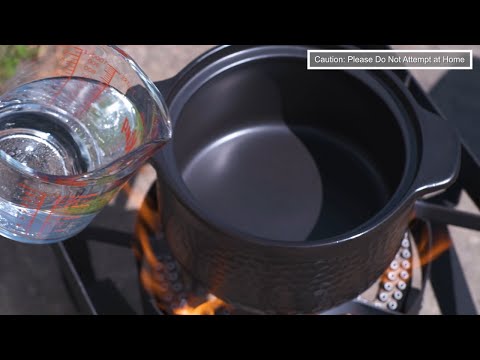 Clay Pot Test: Pour Water into a 1000°F Claypot