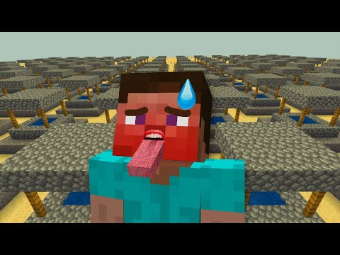 I Built 100 Wells In Minecraft