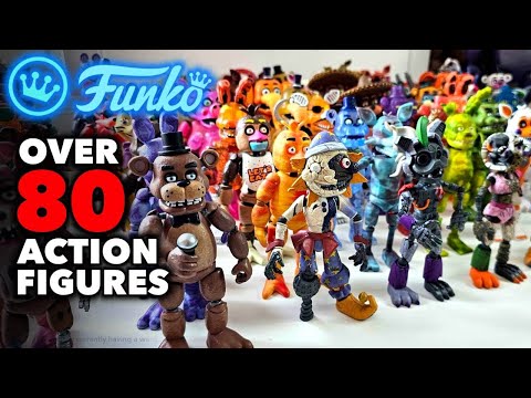 80+ FIVE NIGHTS AT FREDDYS ACTION FIGURE COLLECTION! - 2024 Complete FNAF Collection