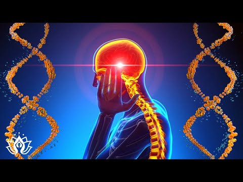 Damaged Brain Healing & Nerve Regeneration | Brain Waves Therapy Music | Binaural Beats Meditation