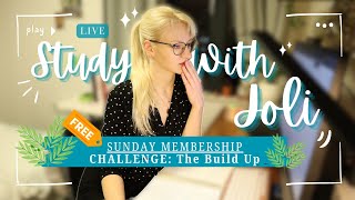 LIVE|🔥8 Hour Sunday Membership Study With Me Challenge: FREE TRIAL🔥| ASMR | Pomodoro | Active Breaks