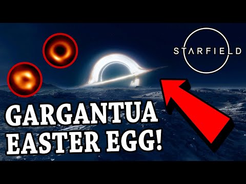 Will There be BLACK HOLES in Starfield? (Gargantua EASTER EGG)