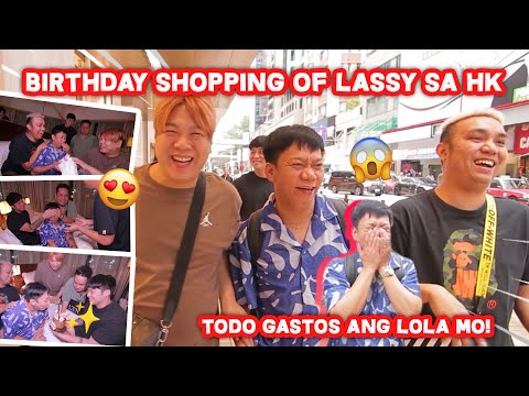 BIRTHDAY SHOPPING OF LASSY SA HK (TODO GASTOS ANG LOLA MO) | BEKS BATTALION