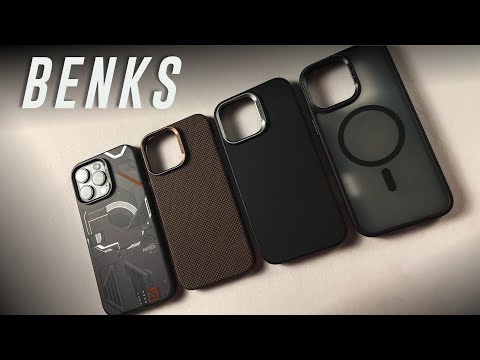 Benks - Kevlar and Matte Mica Cases for your iPhone 📱