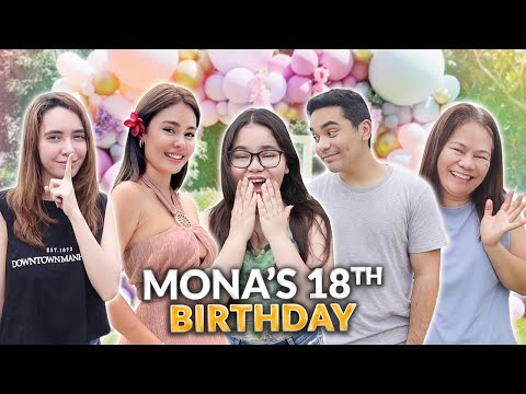 MONA'S 18TH BIRTHDAY! *DEBUT NIYA* | IVANA ALAWI