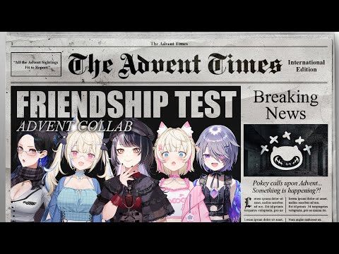 【ADVENT NEW OUTFIT COLLAB】Friendship test??!!! What is Pokey planning....