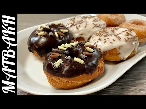 Glazed And Cinnamon Coated Donuts |    مزیدار اور آسان ڈونٹ بنانے کا طریقہ