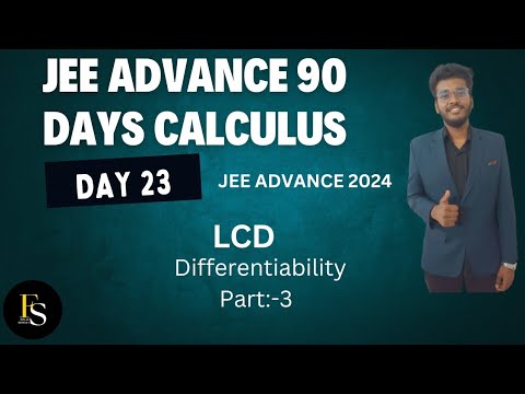 DAY-23 | JEE ADVANCED 90 DAYS CALCULUS CHALLENGE