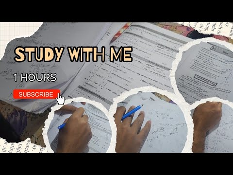 1 Hour Study With Me | Deep Focus & Productivity Boost | No Distractions