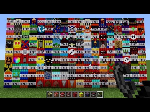 Minecraft: Amazing LUCKY TNT MOD TOO MUCH MORE TNT MOD