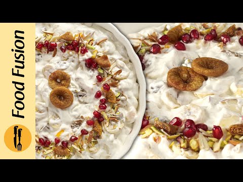 Special Cream Fruit Chaat Ramadan Special Recipe by Food Fusion