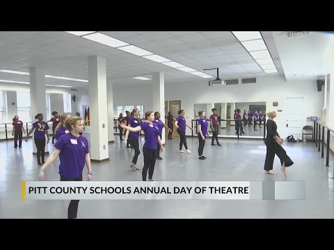 Six Pitt County Schools joined ECU's theatre day