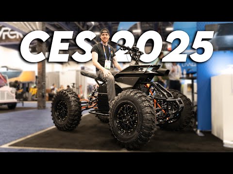 CES 2025: The Best Electric Motorcycles, E-Bikes & Weird Tech