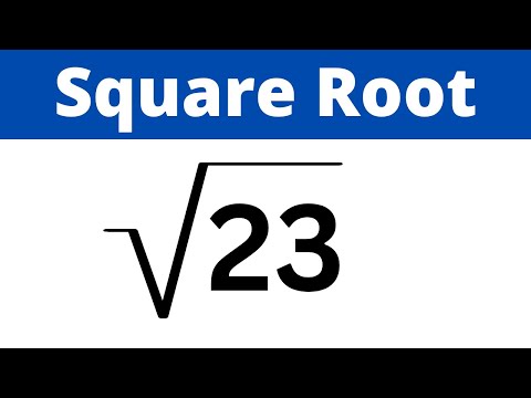 Square Root 23