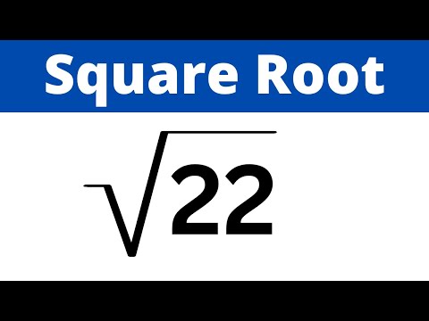 Square Root 22