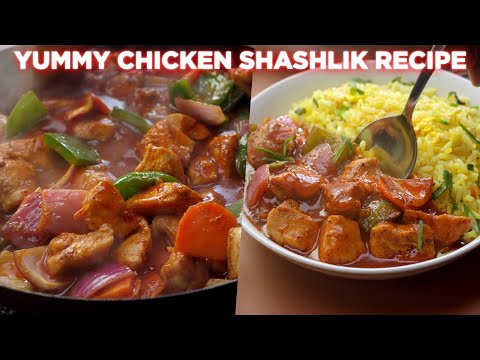 Yummy Chicken Shashlik Gravy Recipe