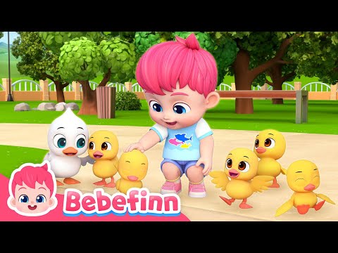 Five Little Ducks 🦆ㅣEP136ㅣSong for KidsㅣBebefinn Nursery Rhymes