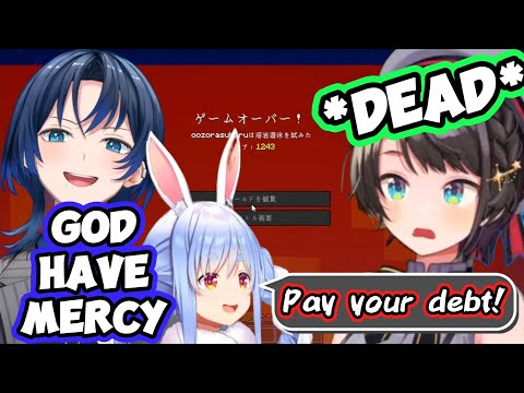 Pekora Makes Subaru Pay Her Debt In Minecraft With Real Money. . . 【Hololive】