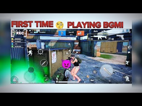 I played🎮 bgmi for the first time🙄