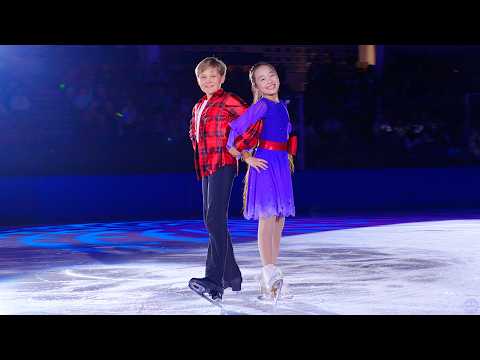 Isabella Fan & Eliy Ribaudo dance the Hickory Hoedown at the 52nd annual 'An Evening with Champions'