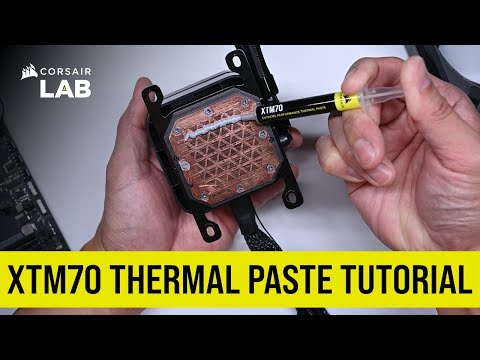 Maximize Your Heat Transfer with the CORSAIR XTM70 Thermal Paste Kit!