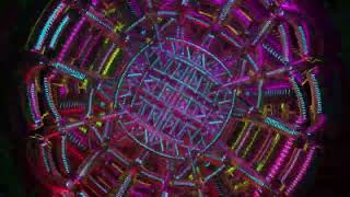 Pulsating neon colorful vj loop 2022 | Vj Colorful Tunnel Loop