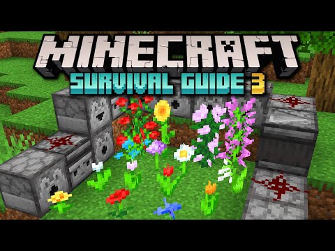 Redstone Powered Flower Farms! ▫ Minecraft Survival Guide S3 ▫ Tutorial Let's Play [Ep.89]