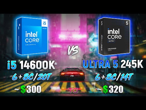 Core Ultra 5 245K vs Core i5 14600K - Test in 10 Games