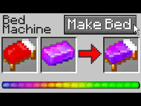 Minecraft Bedwars but you can make beds from any block...