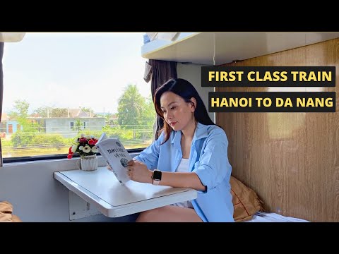 14 Hour First Class Sleeper Train in Vietnam | Hanoi to Da Nang Overnight