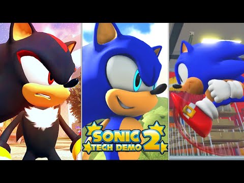 Sonic Tech Demo 2: Sonic X Shadow Generations Update!