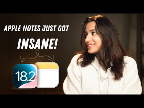 Apple Notes Got AMAZING Features on iOS 18.2!