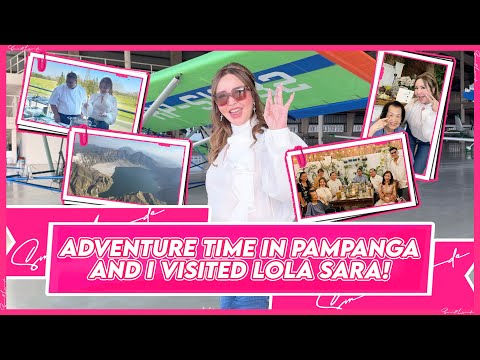 PAMPANGA ADVENTURES: COOKED SISIG, RODE A CHOPPER TO MT. PINATUBO & VISITED LOLA SARA! | Small Laude