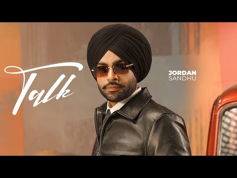 Talk (Animated Lyrical) | Jordan Sandhu | Karan Thabal | Latest Punjabi Songs 2025