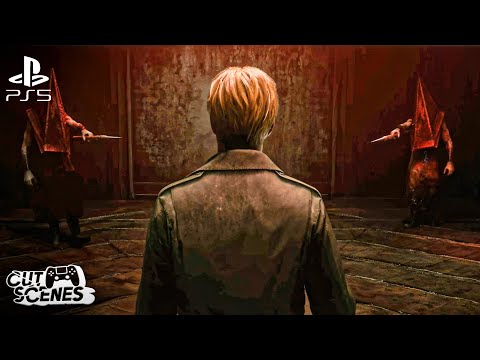 James Fights Two Pyramid Heads | Silent Hill 2 Remake