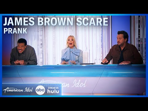 American Idol Producers Prank Carrie, Luke, & Lionel with James Brown "Scare" - Hilarious Reactions!