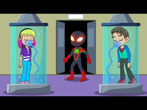 Spidey and Ghost Spider in the tube?? - Spidey and his Amazing Friends Animation