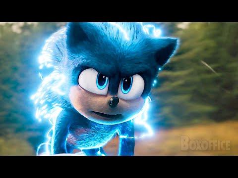 Everytime Sonic unleashes his SUPERPOWERS in the Sonic Movies Trilogy (Best Scenes) ⚡ 4K