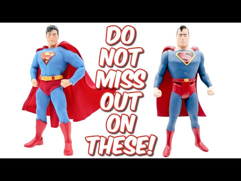 The BEST Superman figure sets EVER!?!  Mezco crushes it!