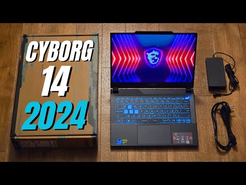 MSI Cyborg 14 (2024) UNBOXING