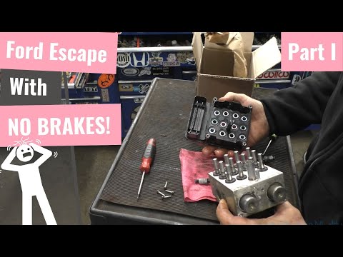 Ford Escape - Brake Pedal Drops To The Floor - Part I