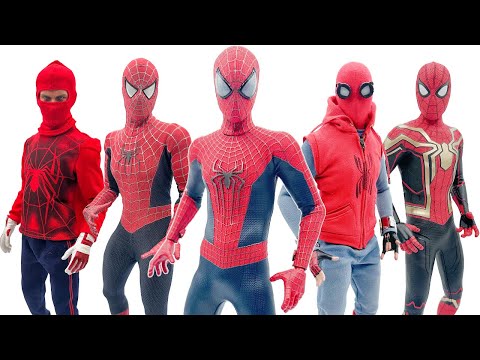 EVERY Spider-Man 12 Inch MOVIE FIGURE- HOT TOYS and more!!