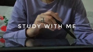 study with me vlog | pomodoro technique