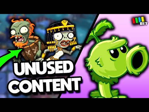 Plants vs. Zombies 2 Unused Plants & Zombies | LOST BITS [TetraBitGaming]