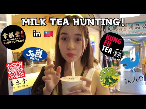 Milk Tea hunting in Taiwan 🇹🇼