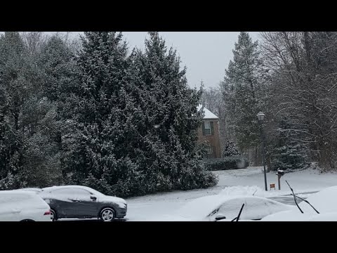 ❄️Snow Day in USA ||Snow ||Winter ||AARG World ||Cold ||Youtubevideo ||Snowfall ||Trending ||2025