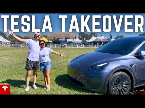 TESLA / X TAKEOVER 2024 - The World’s LARGEST Tesla Event